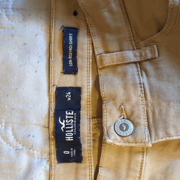 Hollister low-rise midi short size 0 - Picture 3 of 3